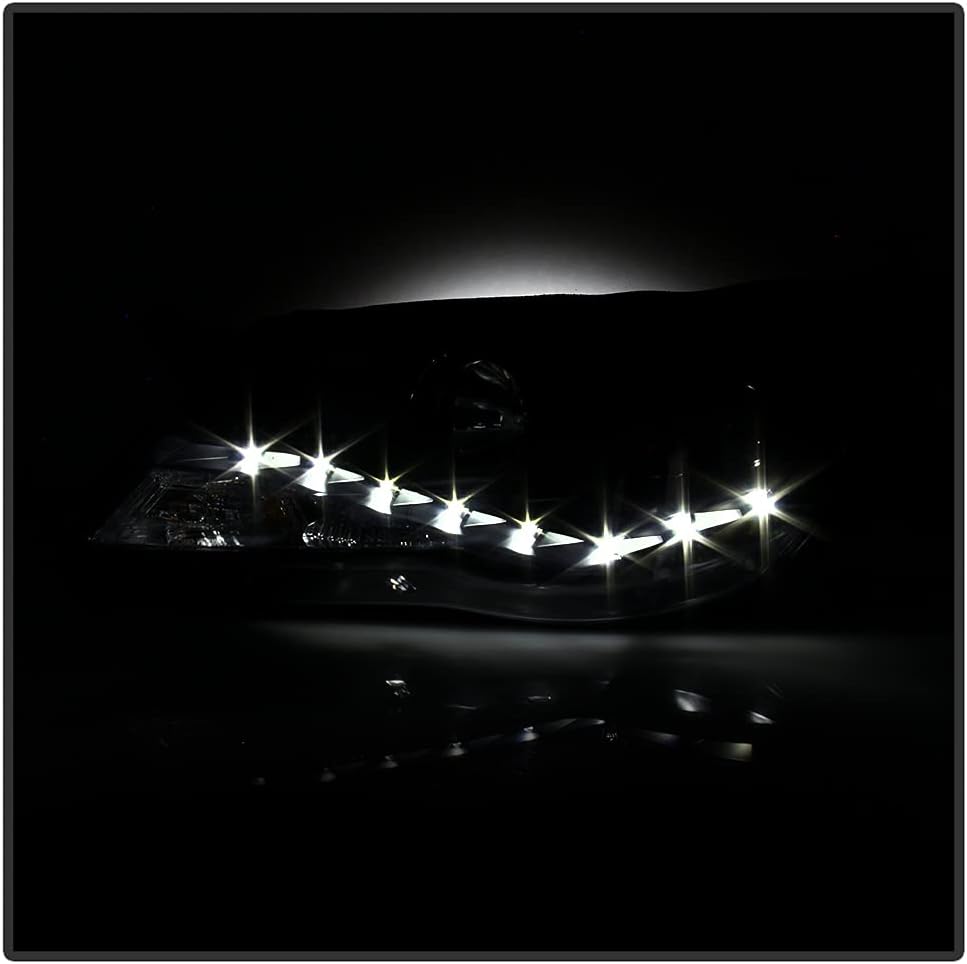 2009-2011 Volkswagen Tiguan Black Housing Projector Headlights Y868530