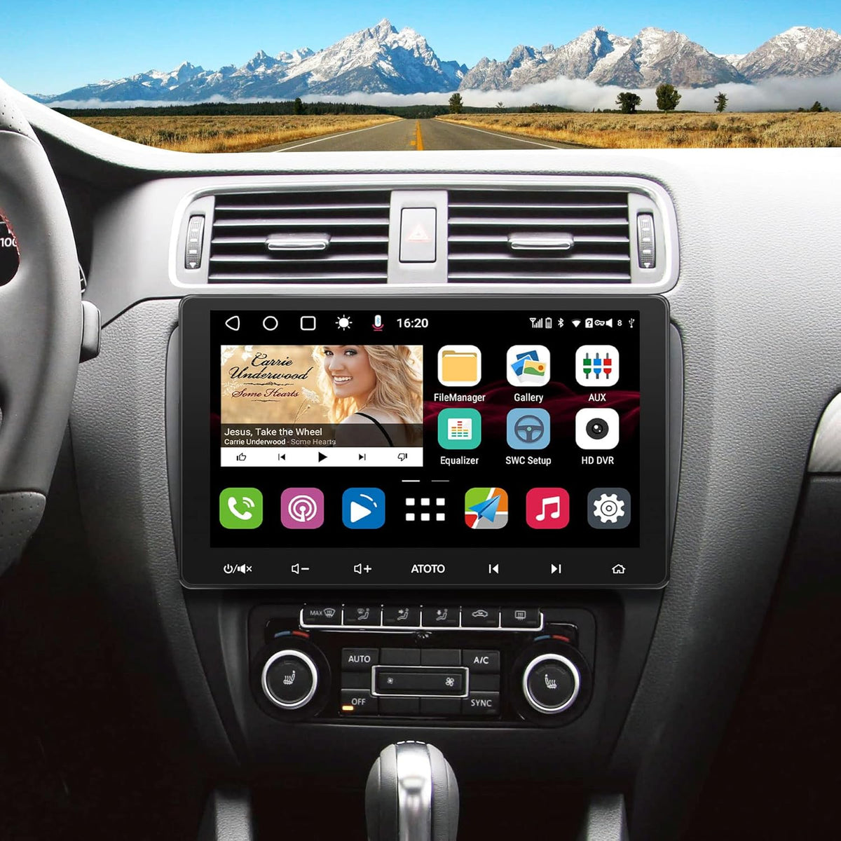 10.1 inch Android In-Dash Navigation Car Stereo Q837643