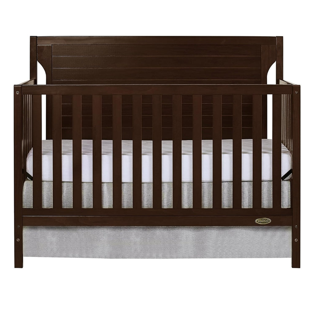 5-in-1 Convertible Crib in Pebble Grey L1701