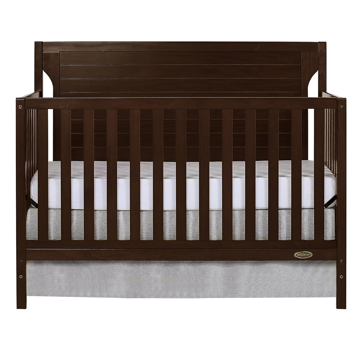 5-in-1 Convertible Crib in Pebble Grey L1701