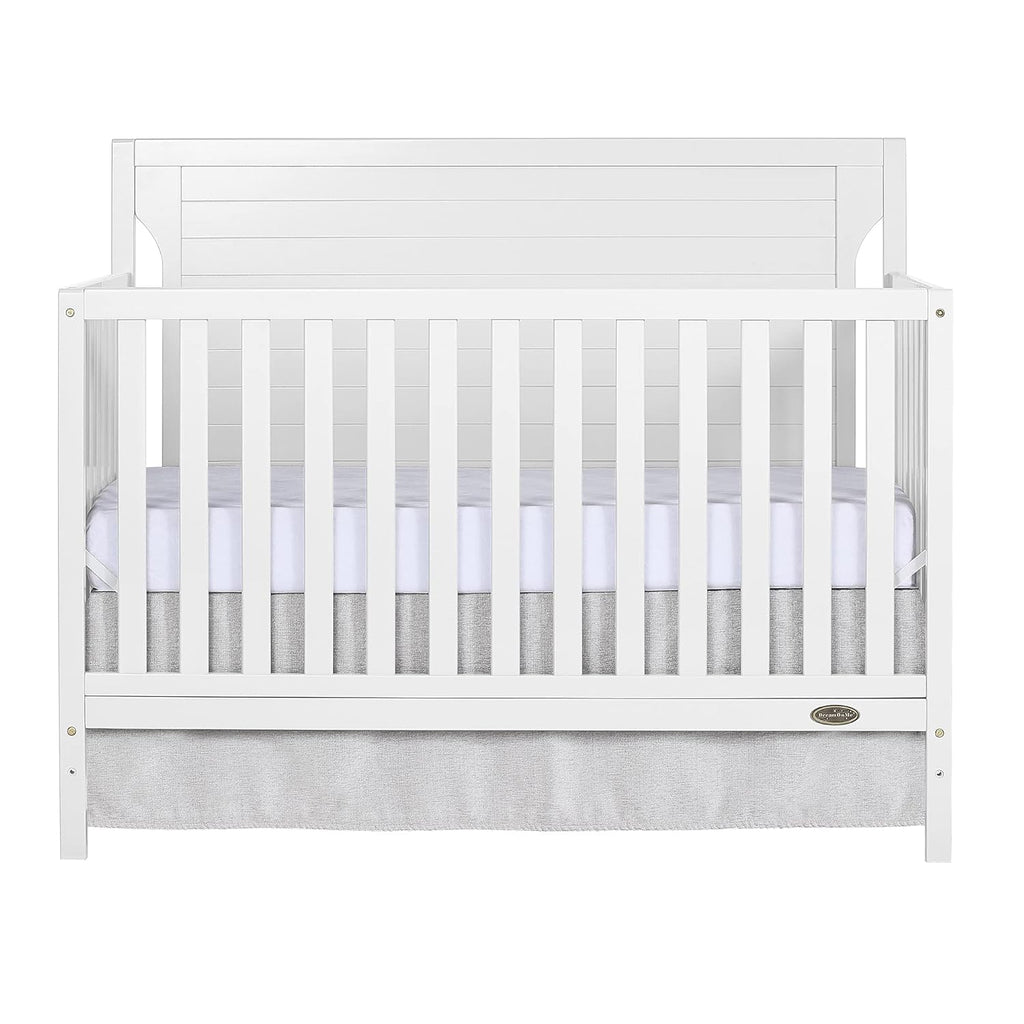 5-in-1 Convertible Crib in Pebble Grey L1701