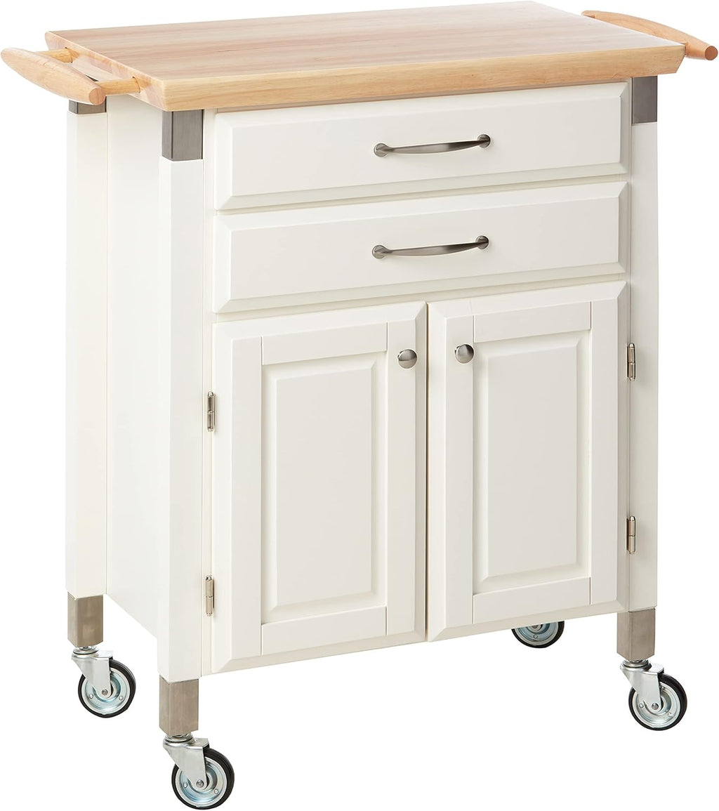 White Prep & Serve Cart T77600