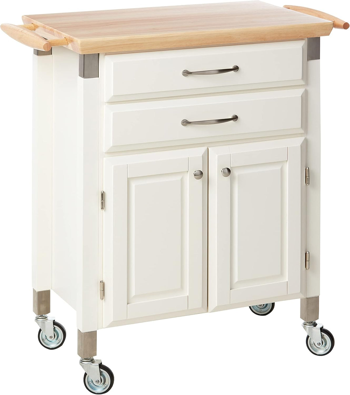 White Prep & Serve Cart T77600