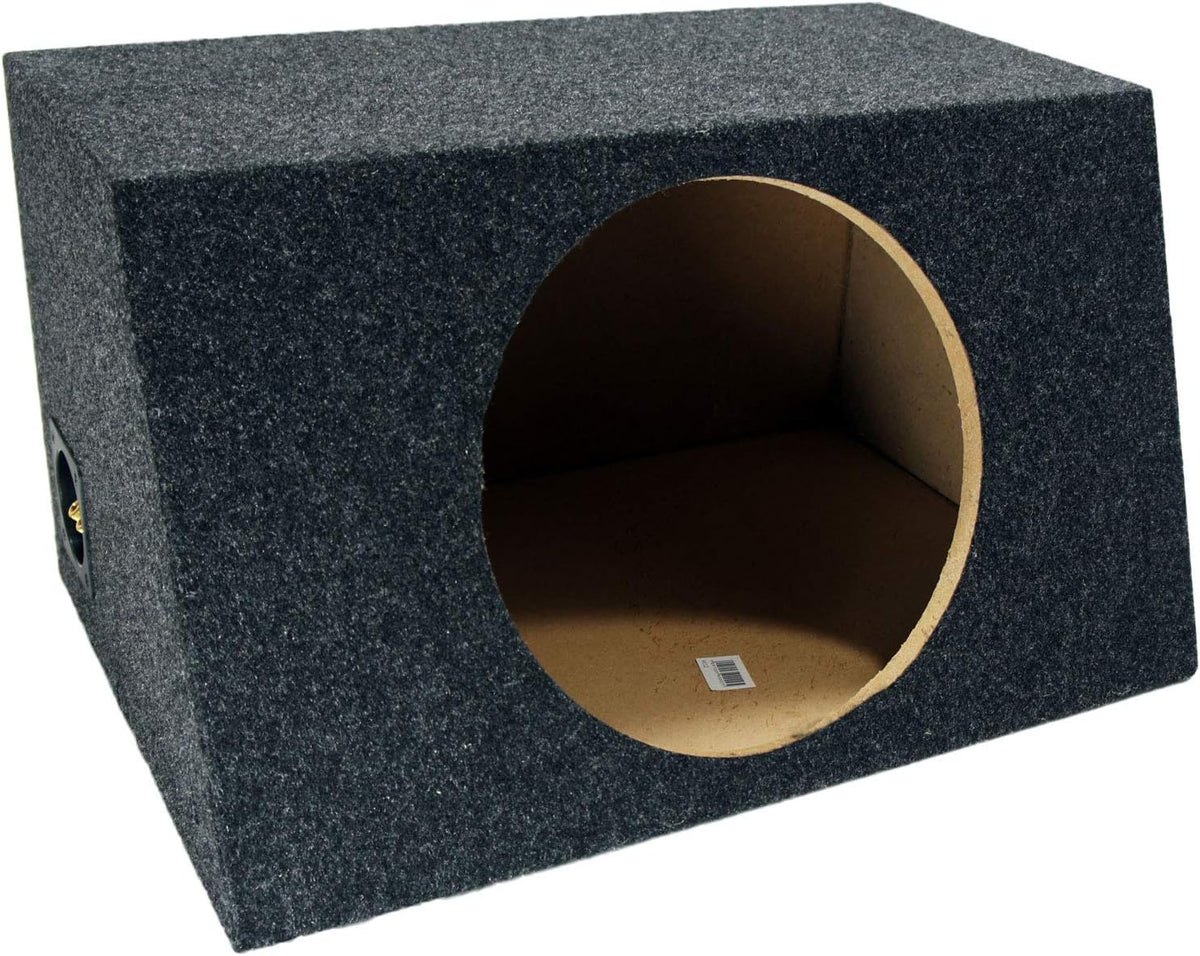 Sealed Single 12 Car Stereo Sub Box Enclosure & Amp U6948