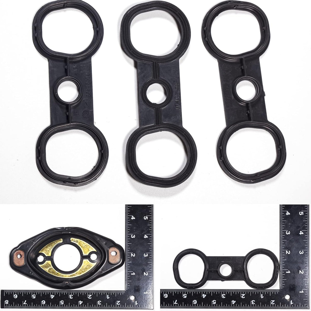 Valve Cover Gasket Camshaft Adjuster Eccentric Shaft Actuator Seal Oil Filter Housing Gasket 3.0L and Gasket Maker 3oz X3562