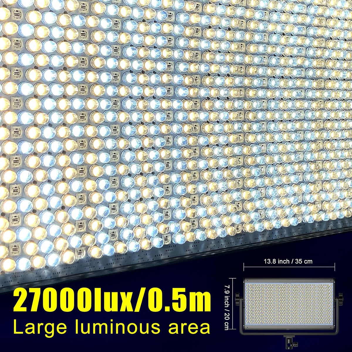 75W RGB LED Video Light 3 Packs H81004