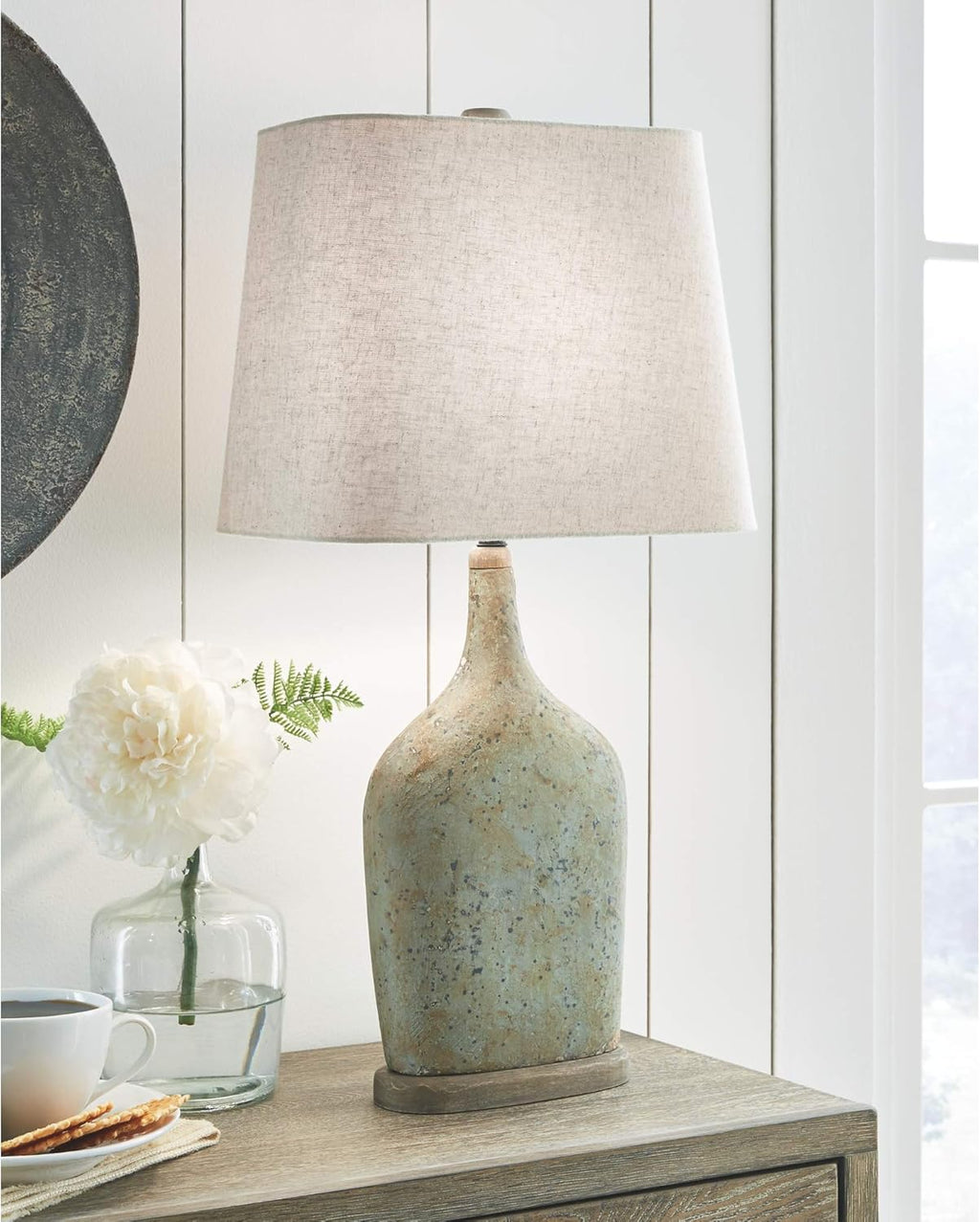 Sage Paper Table Lamp Set of 2 Y53536
