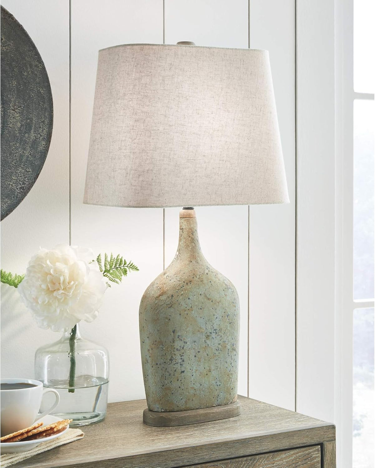 Sage Paper Table Lamp Set of 2 Y53536