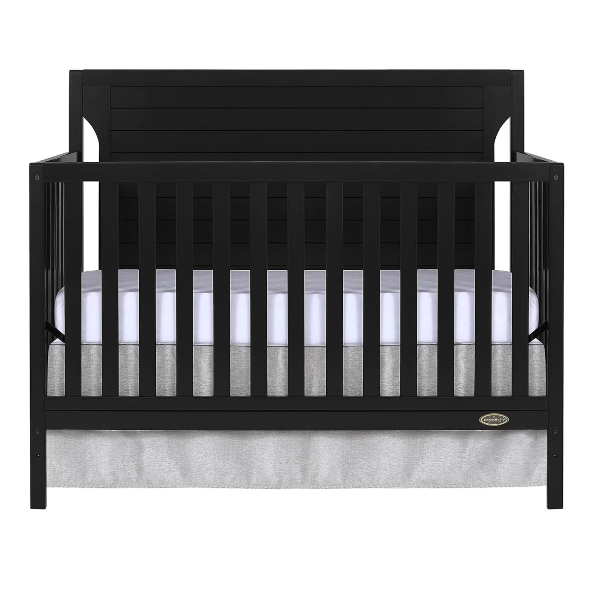 5-in-1 Convertible Crib in Pebble Grey L1701