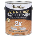 1 gal. Clear Semi-Gloss Water-Based Floor Polyurethane (2 Pack) S52389