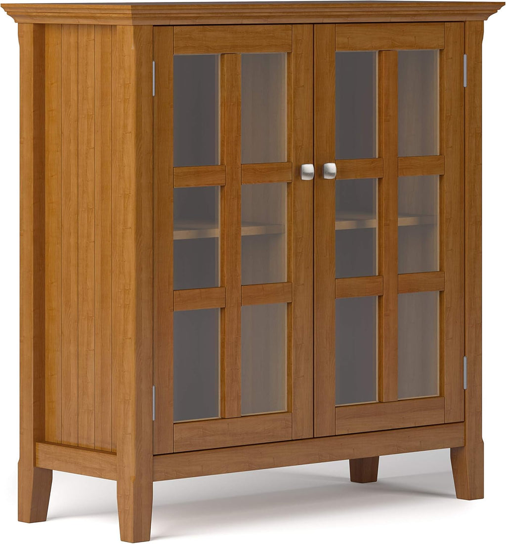 Brown 2 Door Wood Storage Cabinet C3259