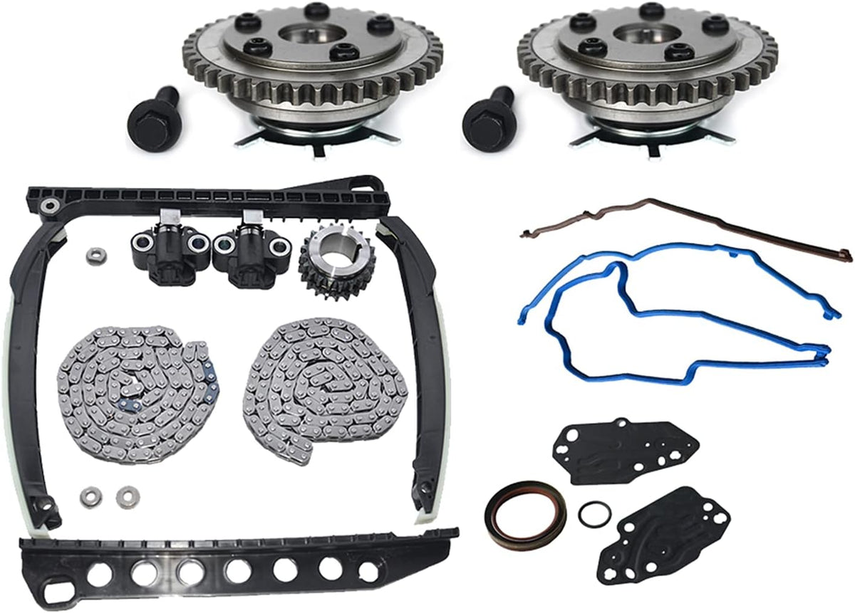 Variable Camshaft Timing Cam Phaser Kit with VCT Solenoids 4.6L 5.4L 3V Engine J1302