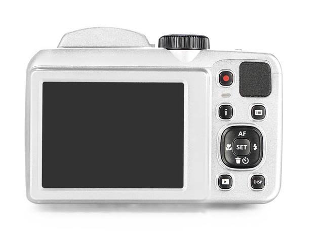 White Digital Camera with 32GB SD Card L837