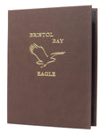Casebound Menu 8½ x 14 Mocha Plush Y916