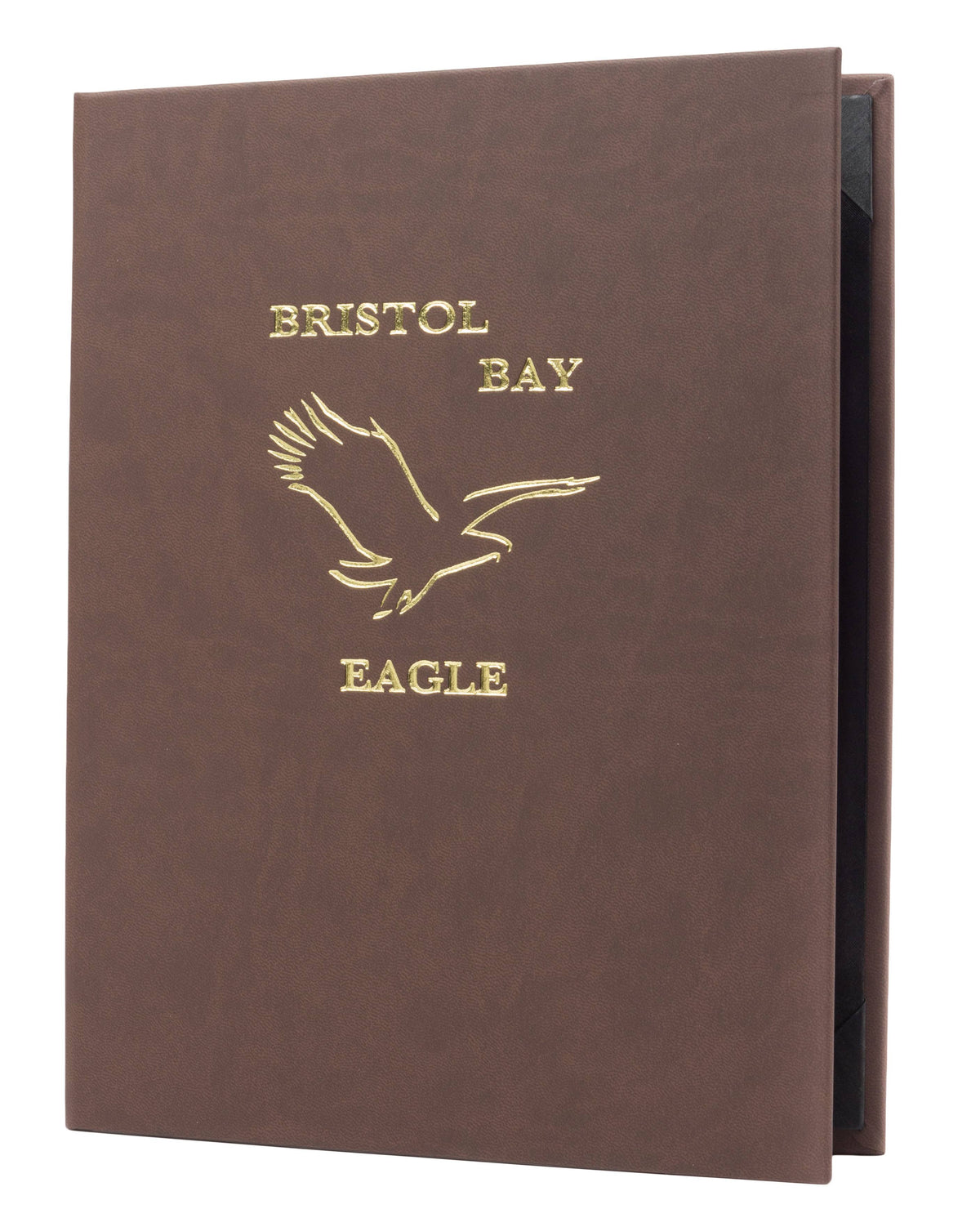 Casebound Menu 8½ x 14 Mocha Plush Y916