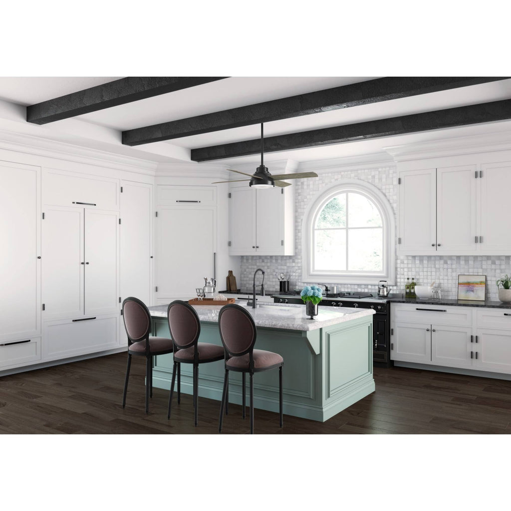 White LED Ceiling Fan X87837