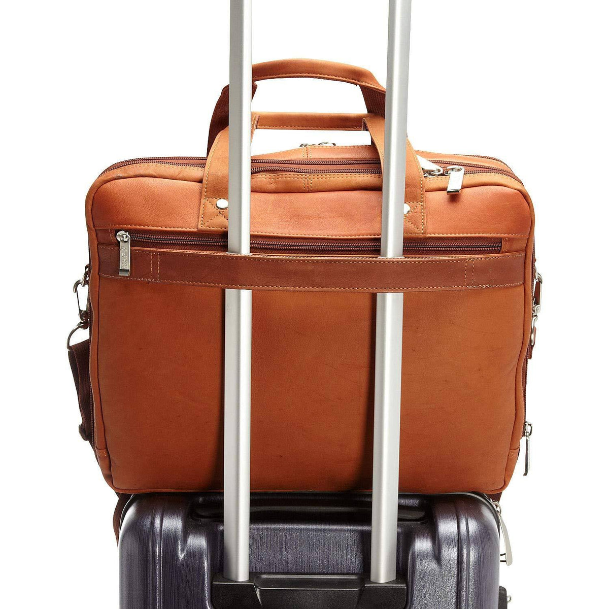 Expandable Double Gusset Top-Zip Portfolio Case C527