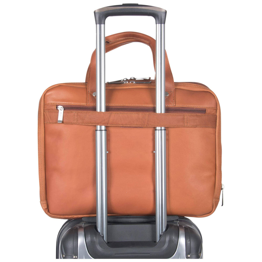 Expandable Double Gusset Top-Zip Portfolio Case C527