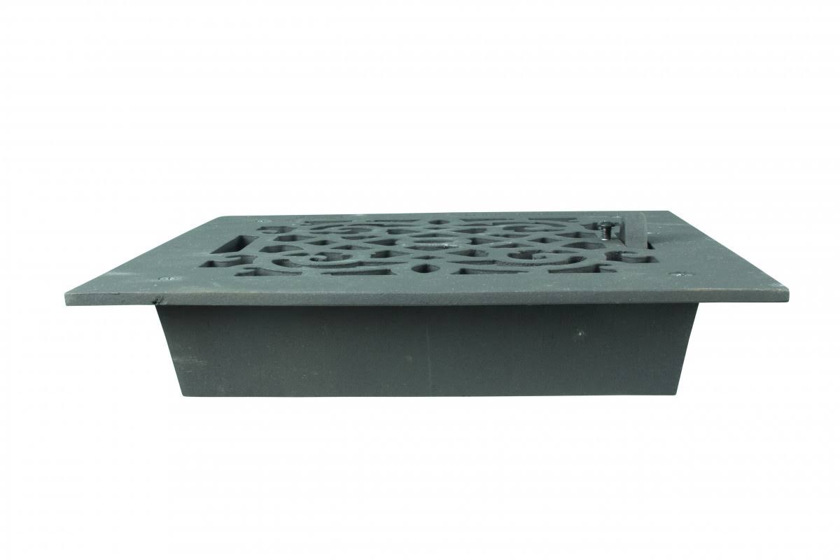 4 Floor Heat Register Louver Vent Cast 8x22 Duct V9126