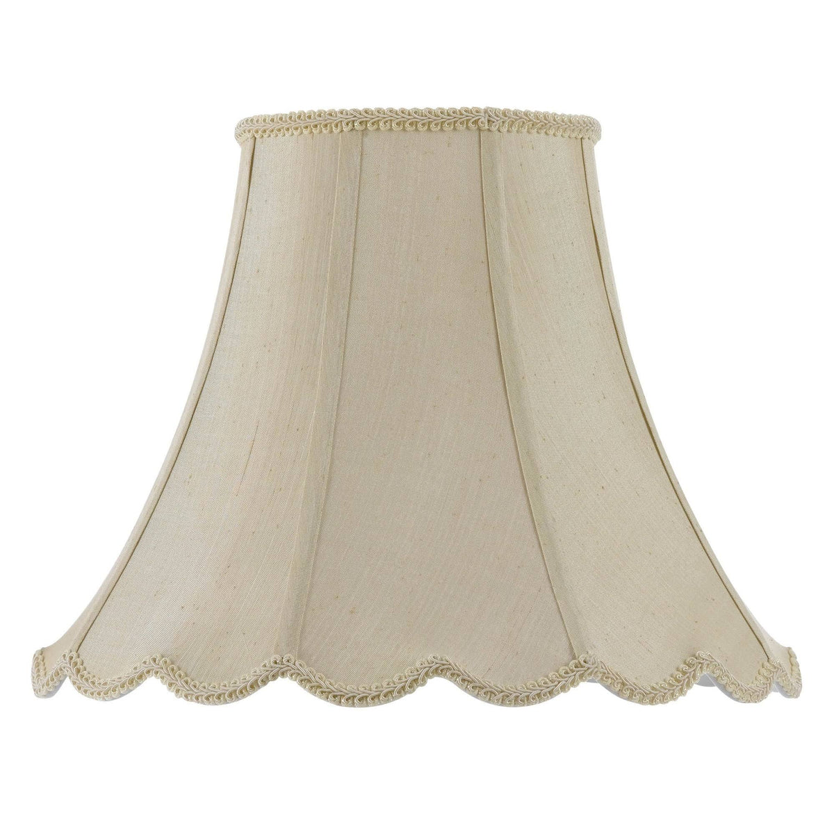 18-inch Vertical Piped Scallop Bell Shade H193515