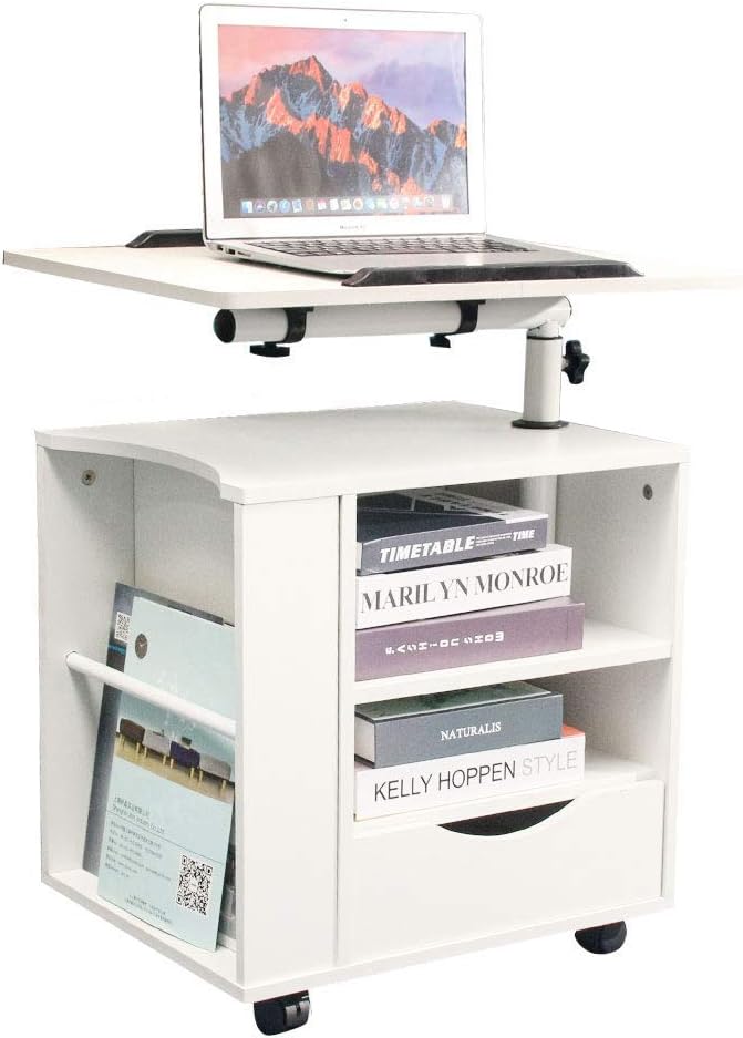 Black Wooden Nightstand with Drawers H924210