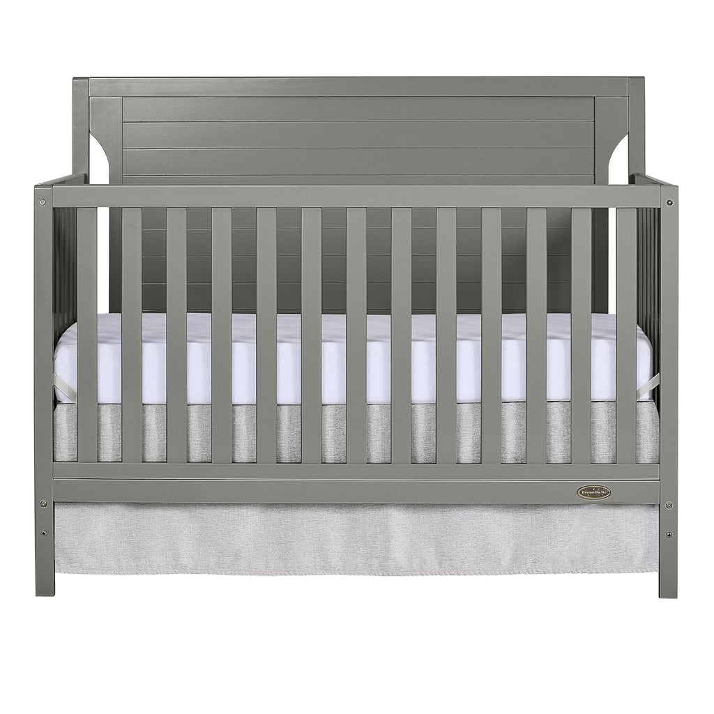 5-in-1 Convertible Crib in Pebble Grey L1701