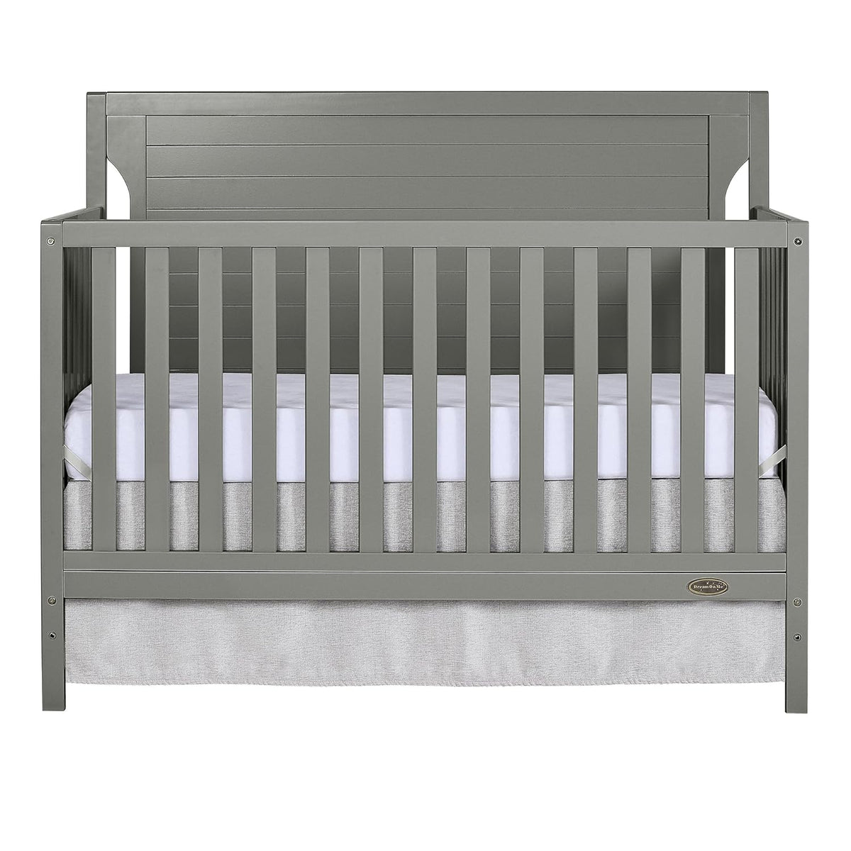 5-in-1 Convertible Crib in Pebble Grey L1701