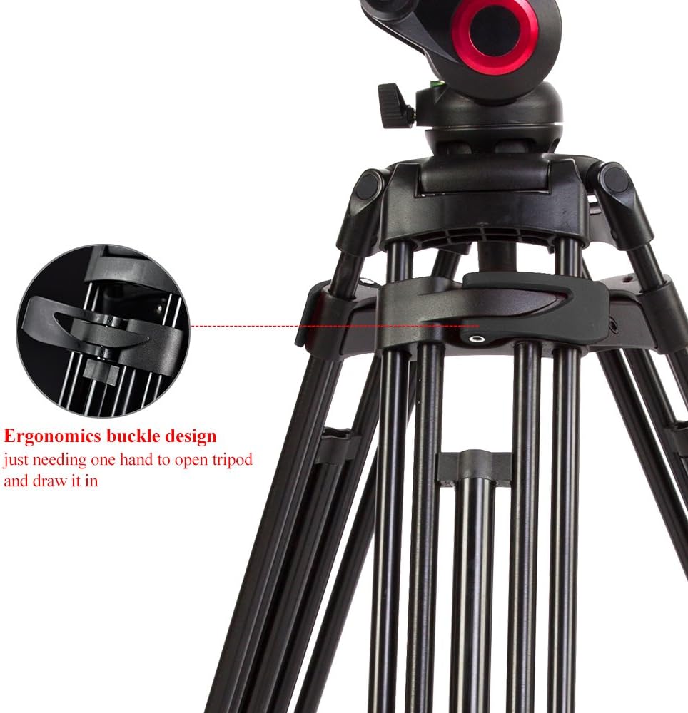 Heavy Duty Aluminum Video Tripod G52121