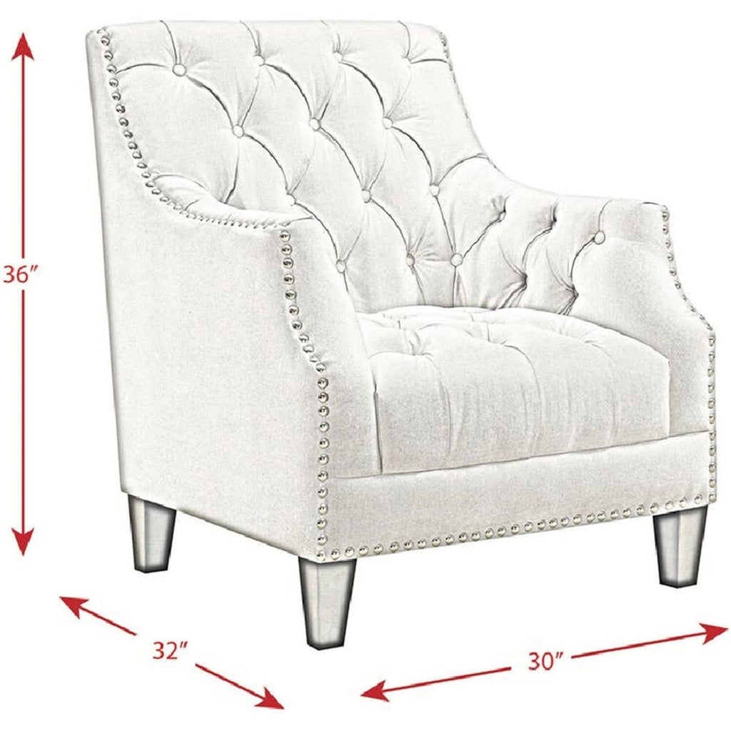 Light Gray Tufted Accent Chair N214082