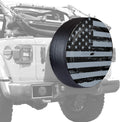 Black Textured Rigid JL Tire Cover with Back-up Camera K82700