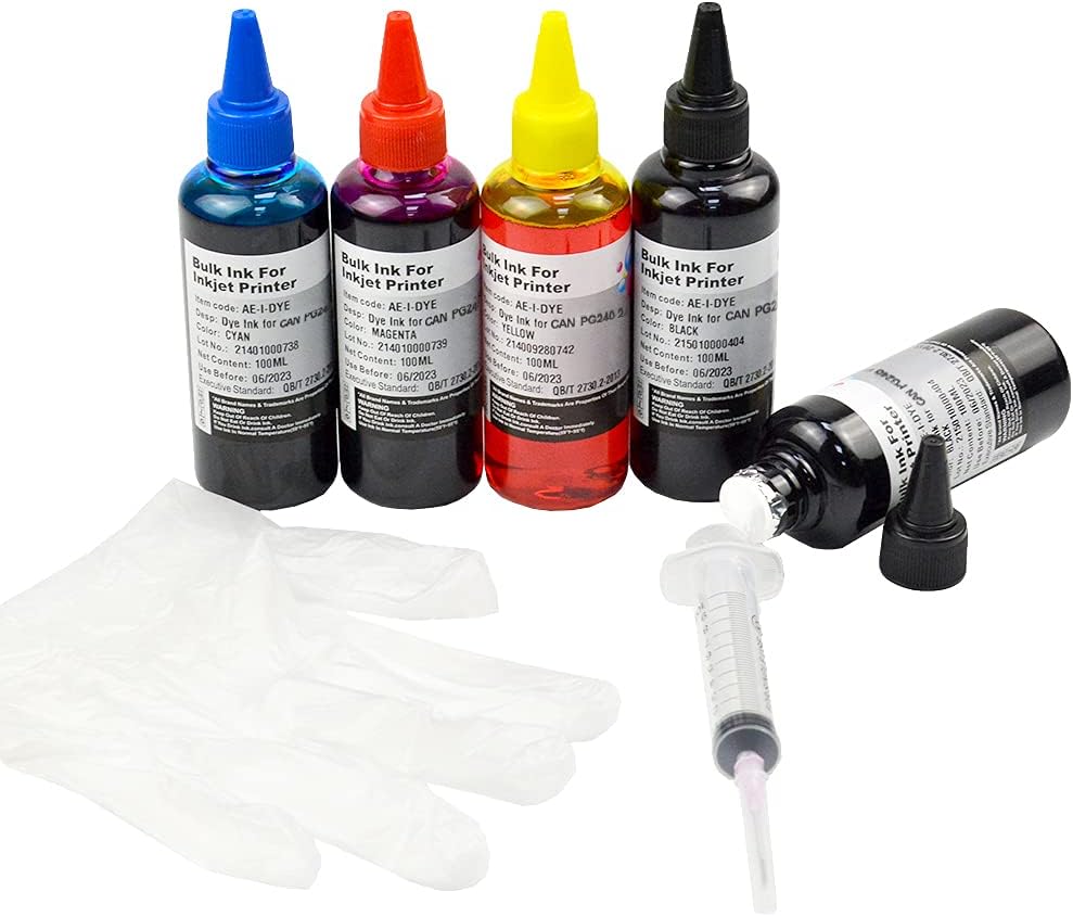 Compatible Ink Cartridge Replacement 5 Pack Black Cyan Magenta Yellow Y801