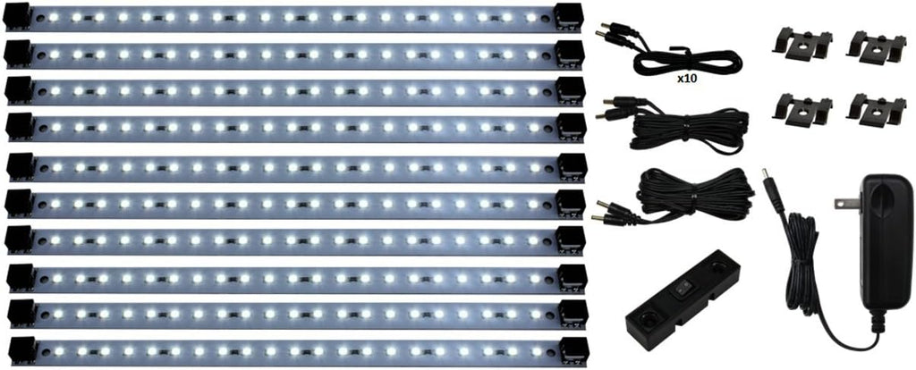 21 LED Under Cabinet Lighting Cool White 24 Watt 12V DC E508850