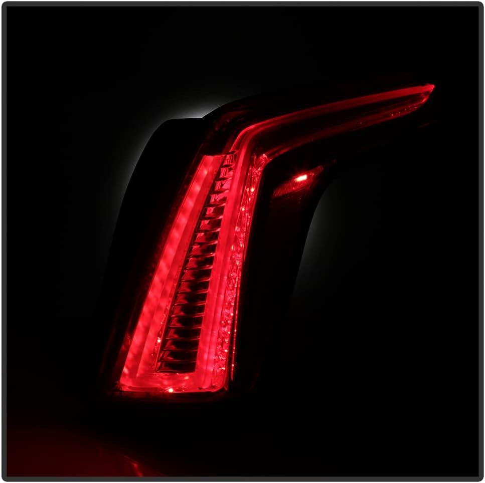 All Red Lens LED Tail Light Brake Lamp Assembly Replacement Right Passenger Side I37674