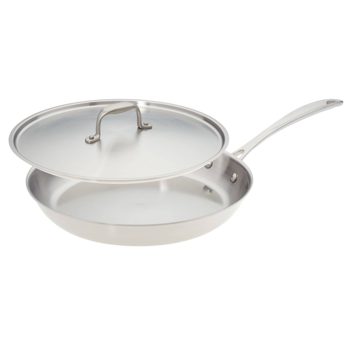 Stainless Steel Skillet with Lid, 12 inch M31813