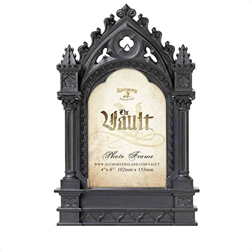 Black Ornate Standing Photo Frame 6"x 4" Y4557