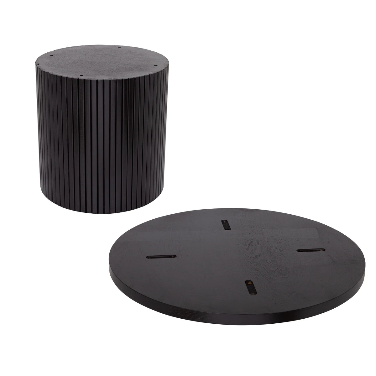 Black Round Coffee Table F301908