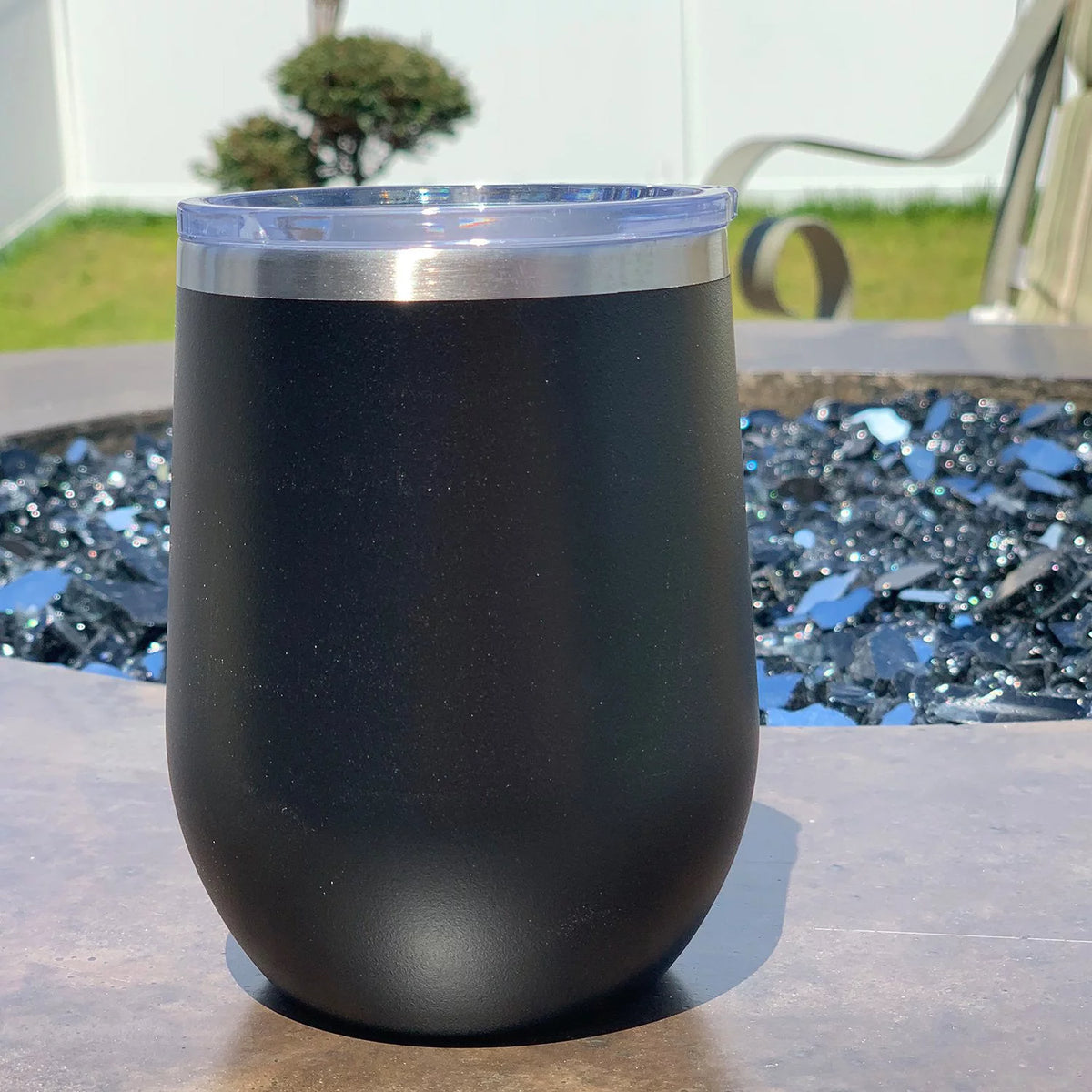 12 oz Engraved Red Wine Cup J113