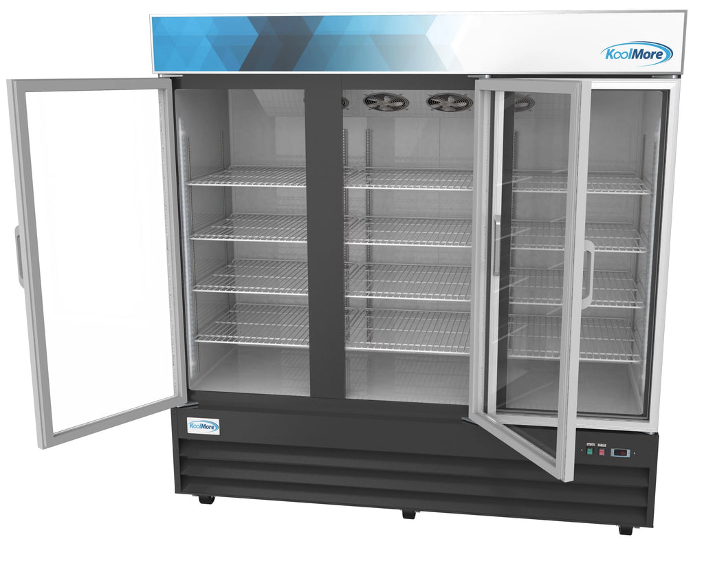 78 in. Three Glass-Door Merchandiser Refrigerator K9034