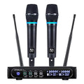 Rechargeable Wireless Microphone System with Bluetooth Receiver J806