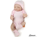 11" Lifelike Silicone Vinyl Newborn Baby Doll Q772210