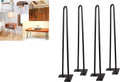 Matte Black Hairpin Legs Set Of 4 U761959