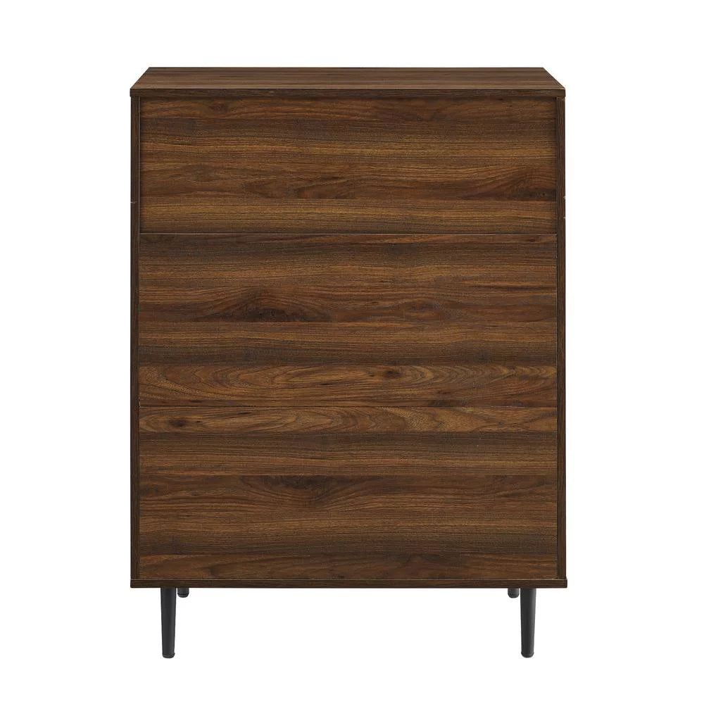 30" 4-Drawer Dark Walnut Bedroom Chest P806067