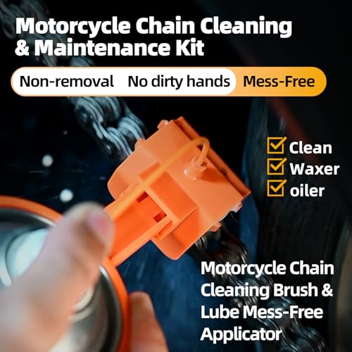 Motorcycle Bike Chain Cleaning Oiler Tool Kit 428 520 525 530 B153