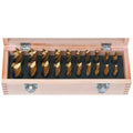 20 Piece Titanium Nitride Coated End Mill Set W1668