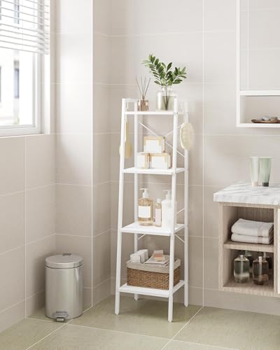 5-Tier Greige Ladder Shelf F4883