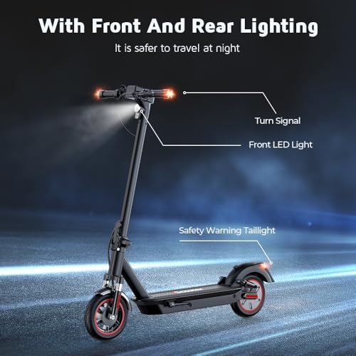 Electric Scooter with 10" Pneumatic Tires I7650