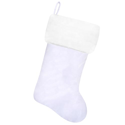 20 Inches Red Velvet Christmas Stockings A941388