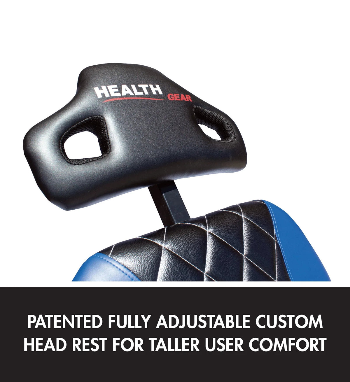 Blue Heat and Vibration Massage Inversion Table J24826