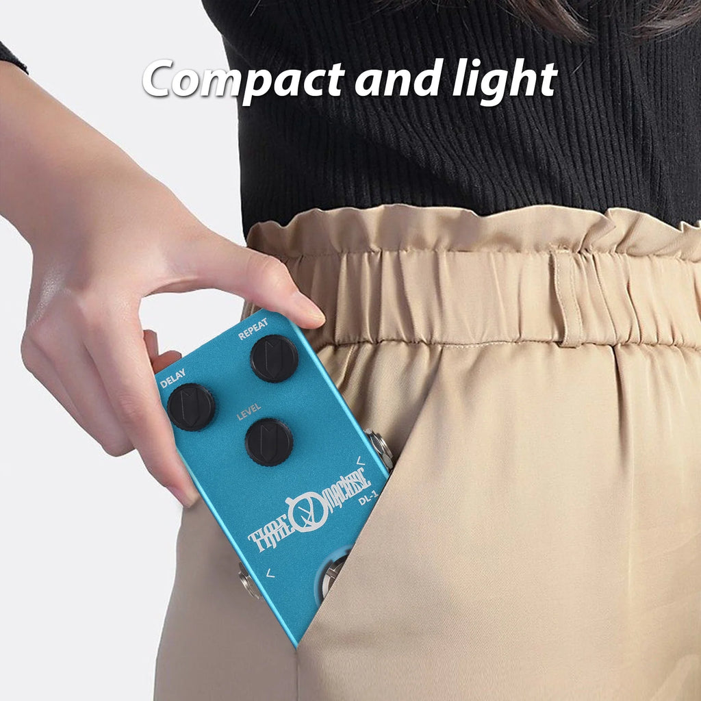 Delay Pedal Electric Guitar Effects Pedal True Bypass Metal Shell Z869