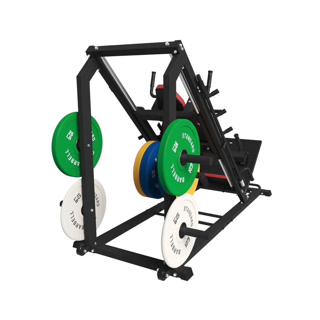 Leg Press Hack Squat Machine with Weight Storage U191325